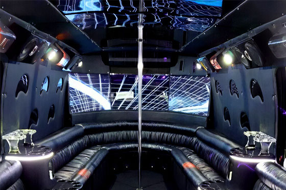 limo bus lighting