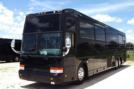 ample party bus exterior